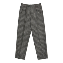 Cargar imagen en el visor de la galería, 1980’S PARIGI MADE IN ITALY SLUB KNIT WOOL HIGH WAISTED PLEATED TROUSERS 30 X 30
