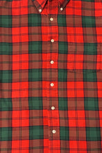 Load image into Gallery viewer, 1990’S LL BEAN MADE IN USA PLAID FLANNEL L/S B.D. SHIRT LARGE
