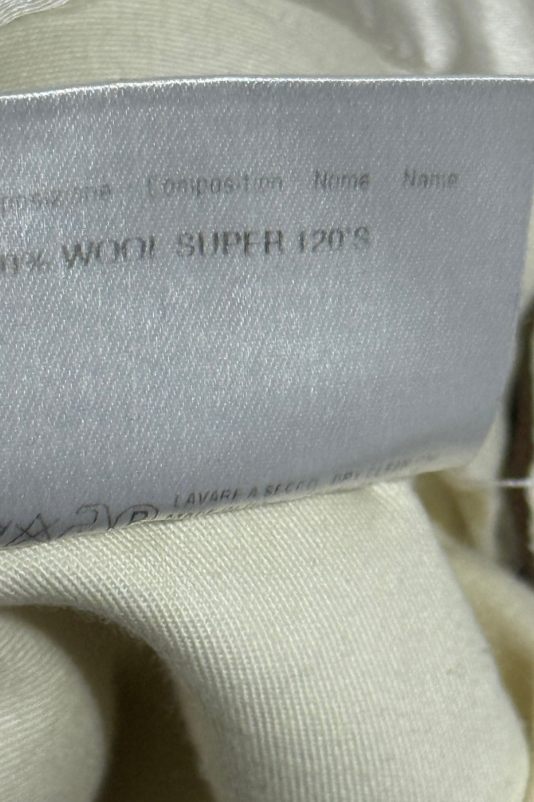 2000’S BRIONI MADE IN ITALY SUPER 120’S BROWN WOOL HIGH WAISTED PLEATED TROUSER PANTS 32 X 28