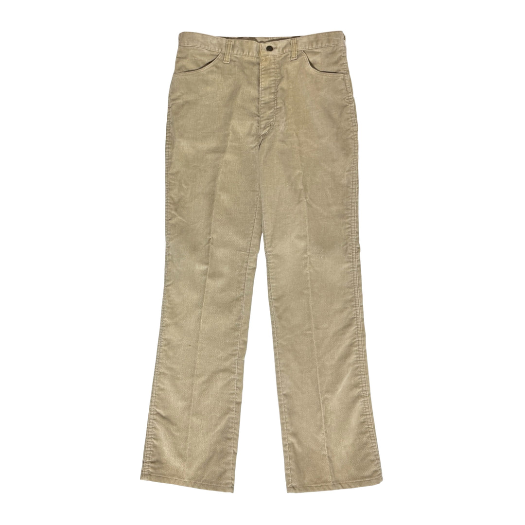 1970’S SEDGEFIELD MADE IN USA VELOUR WESTERN DISCO BOOTCUT PANTS 32 X 32