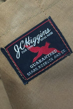 Load image into Gallery viewer, 1950’S JC HIGGINS MADE IN USA CORDUROY COLLAR CANVAS HUNTING JACKET LARGE
