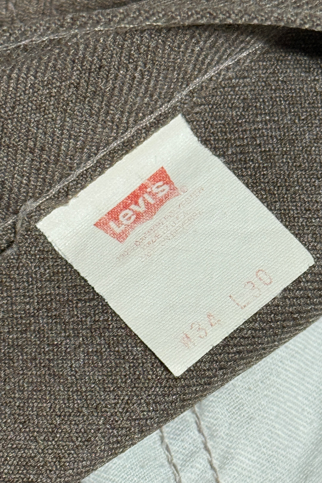1990’S LEVI’S 517 STAPREST MADE IN USA LIGHT BROWN PANTS 30 X 28