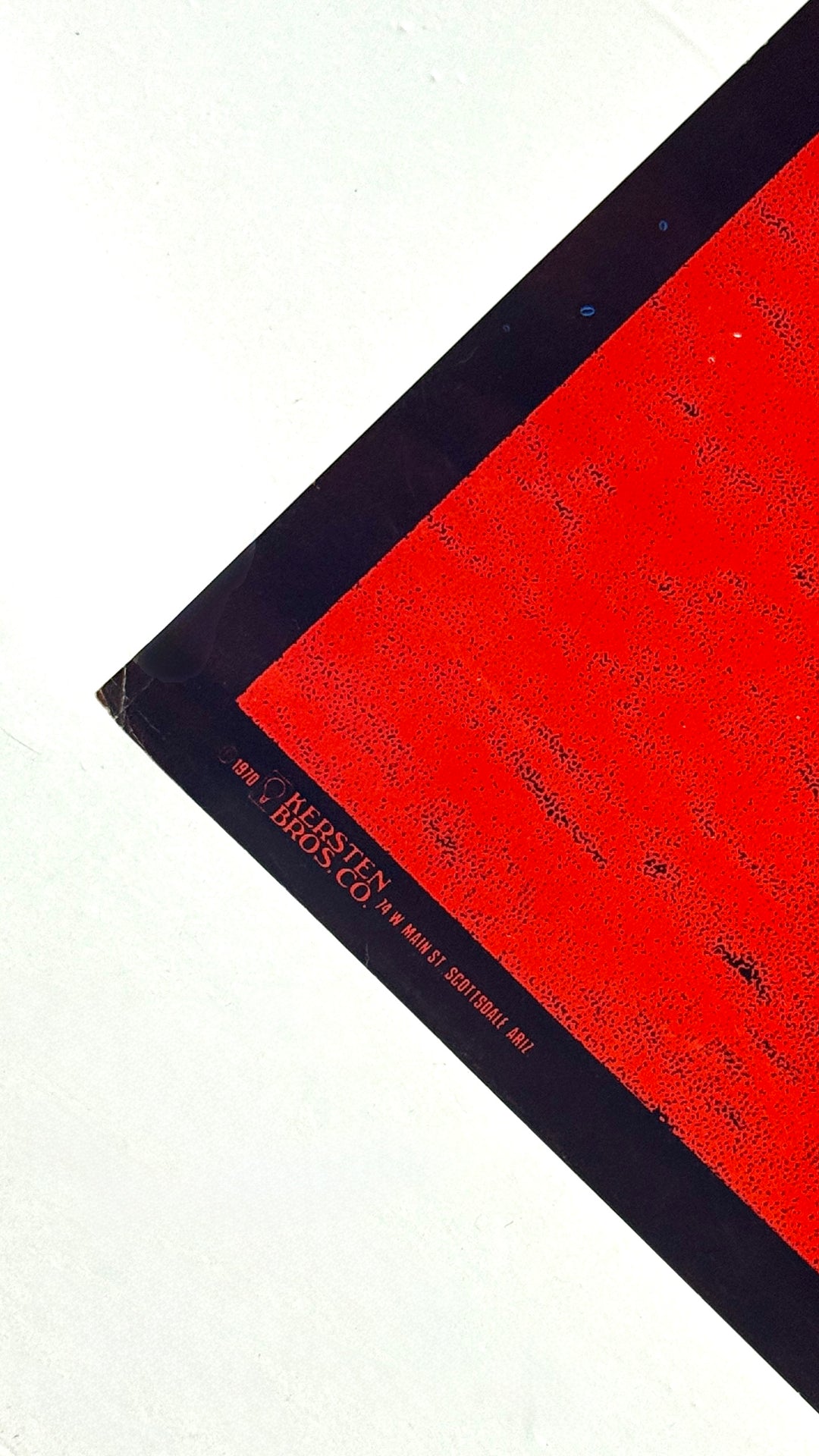 1970’S KERSTEN BROS. CO. “SOLITUDE IS FREEDOM” POSTER