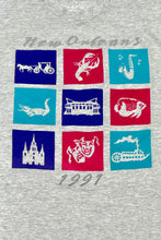 Cargar imagen en el visor de la galería, 1990’S NEW ORLEANS MADE IN USA SINGLE STITCH T-SHIRT MEDIUM
