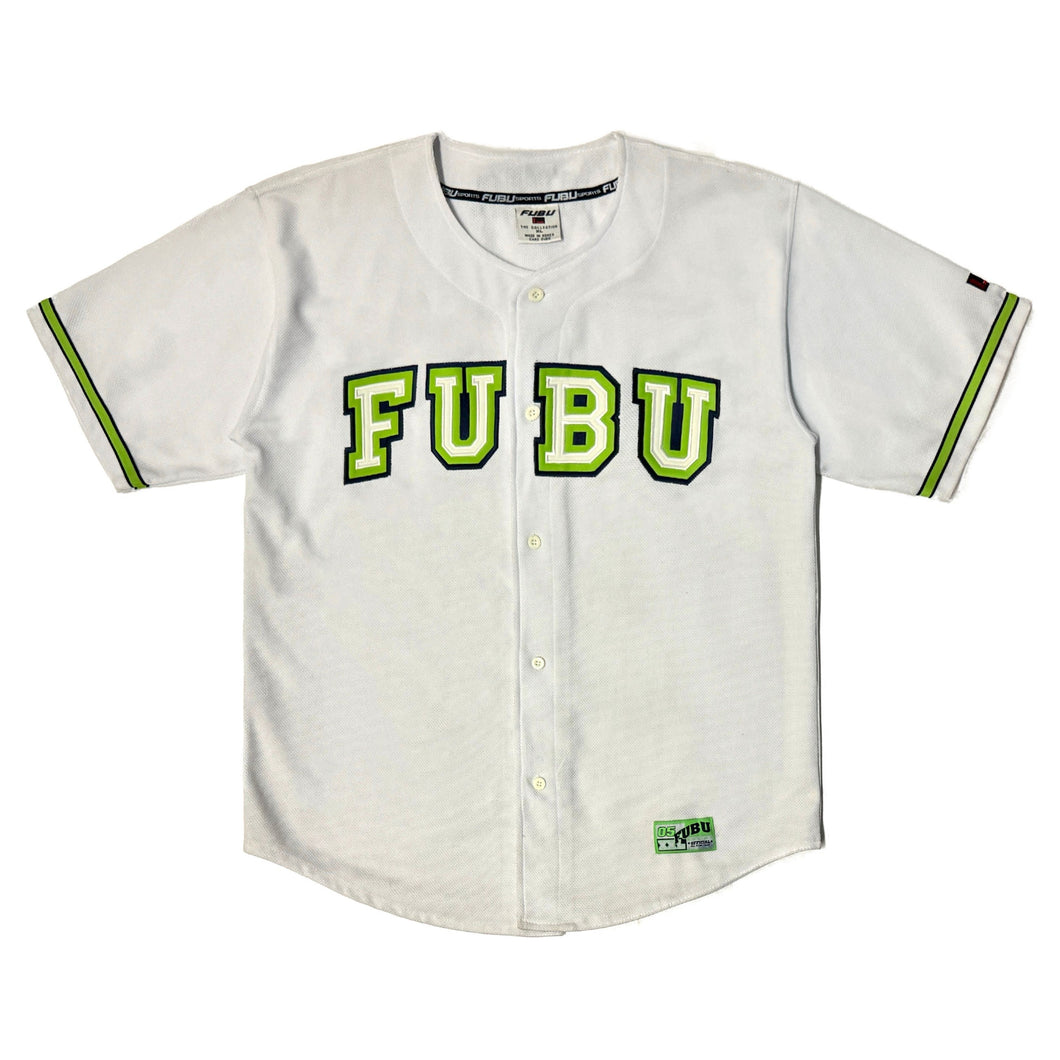 1990’S FUBU SPORTS BASEBALL JERSEY X-LARGE