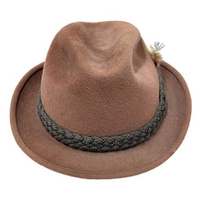 Load image into Gallery viewer, 1960’S STETSON MADE IN USA FADED WOOL FELT FEDORA HAT 7 1/8
