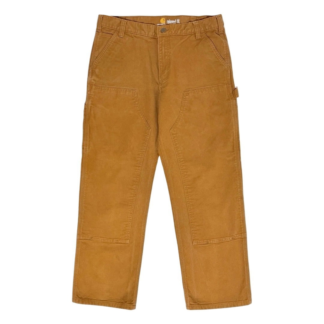 2000’S CARHARTT DUCK CANVAS DOUBLE KNEE WORKWEAR PANTS 36 X 30