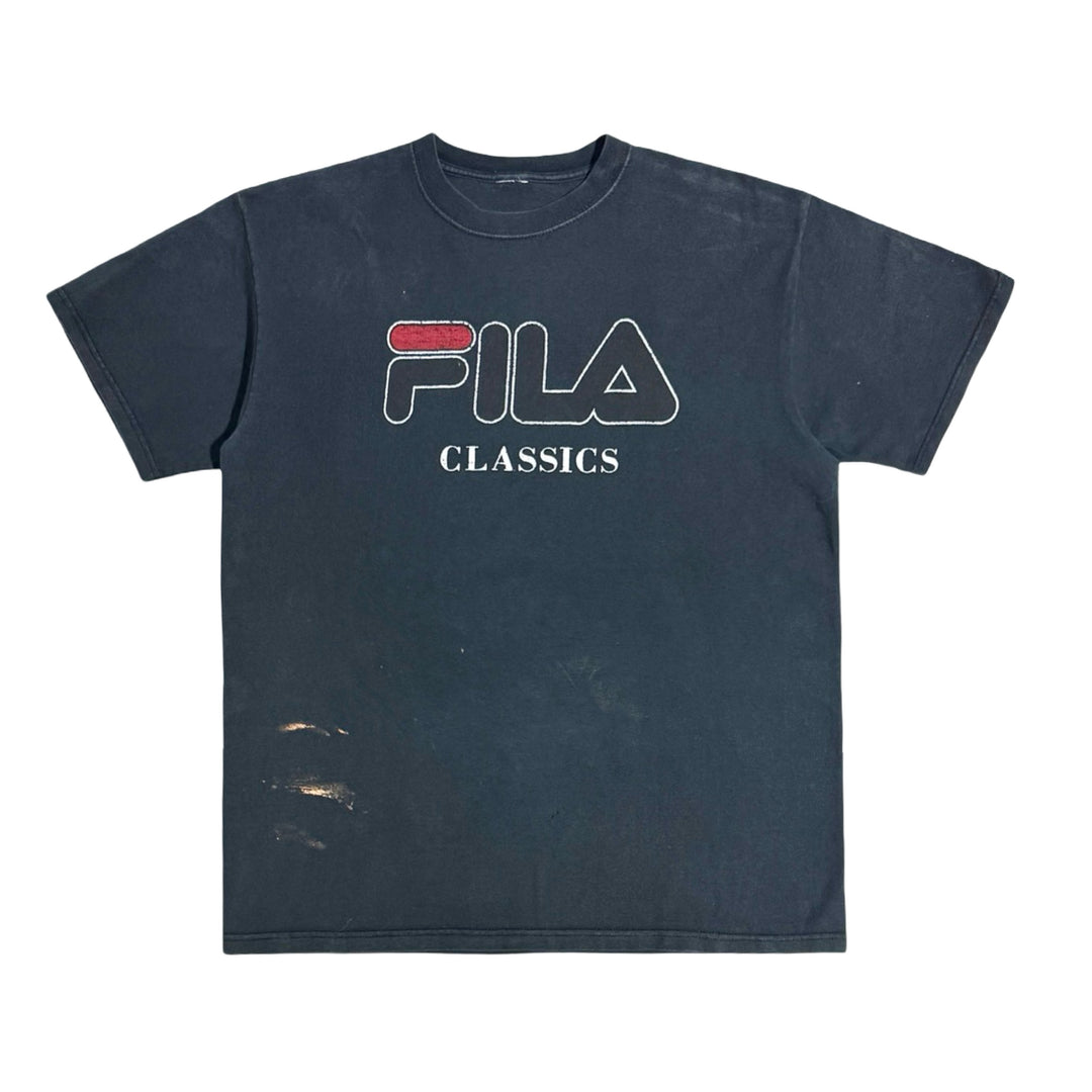 1990’S FILA CLASSICS THRASHED & FADED S/S T-SHIRT LARGE