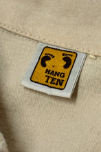 Cargar imagen en el visor de la galería, 1980’S HANG TEN MADE IN USA STRIPED KNIT S/S B.D. POLO SHIRT SMALL
