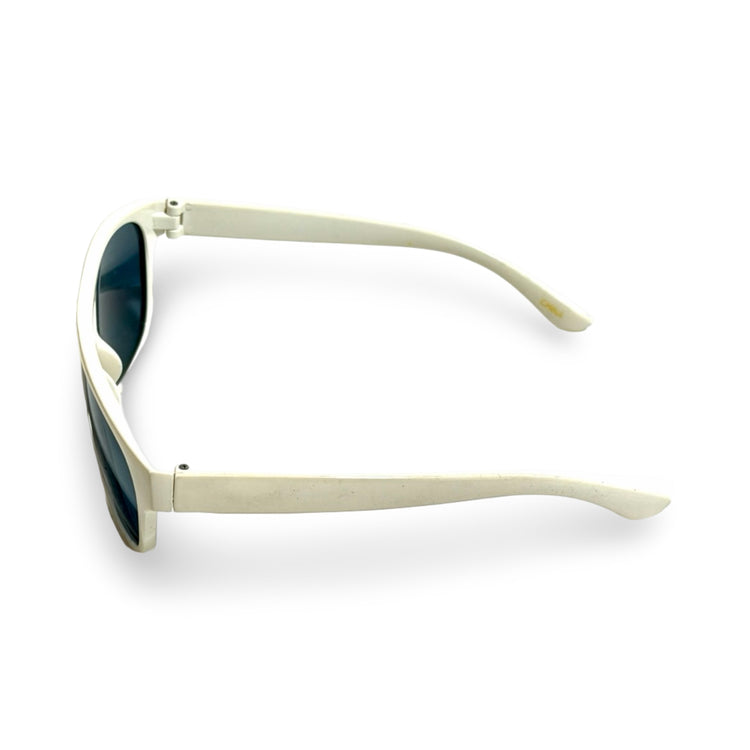2000'S WHITE WRAPAROUND SUNGLASSES