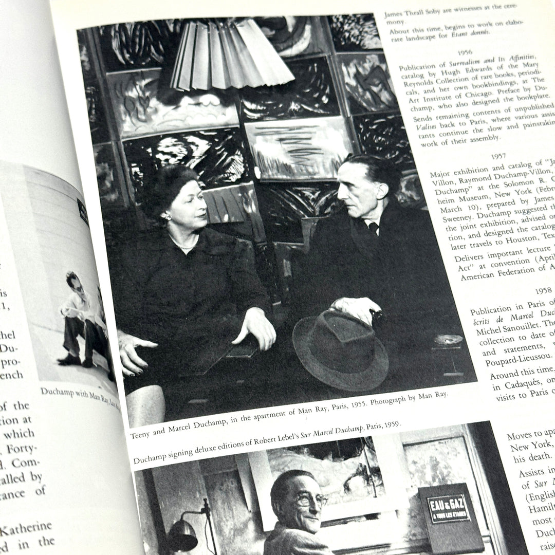 MARCEL DUCHAMP BOOK