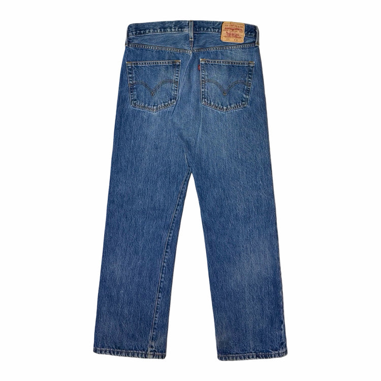 Levi's 501 button fly jeans front