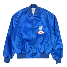 Cargar imagen en el visor de la galería, 1980’S CITY OF SANTA FE MADE IN USA SATIN CROPPED BASEBALL JACKET LARGE
