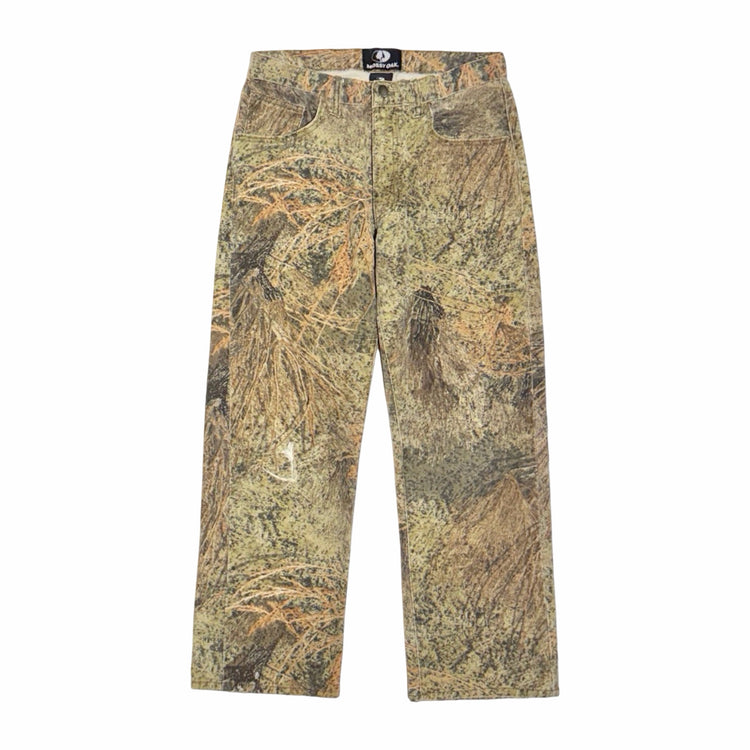 Mossy Oak camo 5 pocket pants front