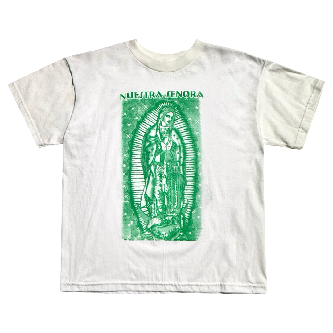 1990’S DEADSTOCK NUESTRA SENORA GUADALUPE DUAL PRINT S/S T-SHIRT X-LARGE
