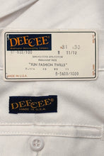 Load image into Gallery viewer, 1990’S DEADSTOCK DEE CEE MADE IN USA WHITE TWILL WORKWEAR PANTS 34 X 32
