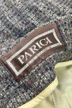 Cargar imagen en el visor de la galería, 1980’S PARIGI MADE IN ITALY SLUB KNIT WOOL HIGH WAISTED PLEATED TROUSERS 30 X 30
