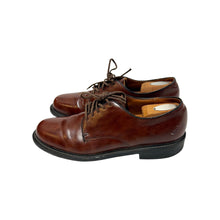 Load image into Gallery viewer, 1960’S BATES FLOATAWAYS MADE IN USA BROWN LEATHER WORK SHOES 10.5
