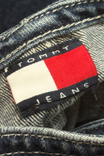 Load image into Gallery viewer, 2000’S TOMMY HILFIGER LOW RISE Y2K FLARED LEG CARPENTER DENIM JEANS WOMEN&#39;S 32 X 30
