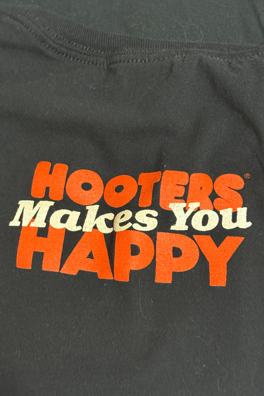 2000’S HOOTERS ALBUQUERQUE NEW MEXICO FADED BLACK S/S T-SHIRT XXL