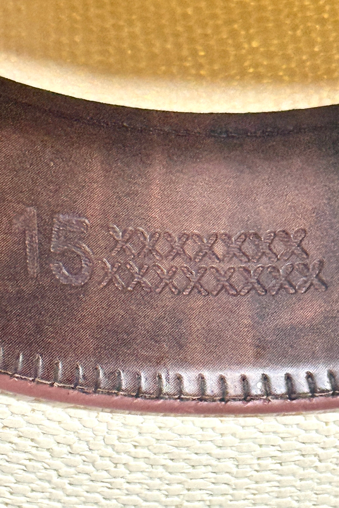 2000’S CODY JAMES STRAW WESTERN COWBOY HAT 7 3/8