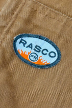 Load image into Gallery viewer, 1990’S RASCO HOODED CANVAS LINED WORK ZIP JACKET LARGE
