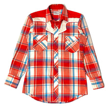 Load image into Gallery viewer, 1990’S KENNY ROGERS MADE IN USA CONTRAST YOKE WESTERN PEARL SNAP L/S B.D. SHIRT SMALL
