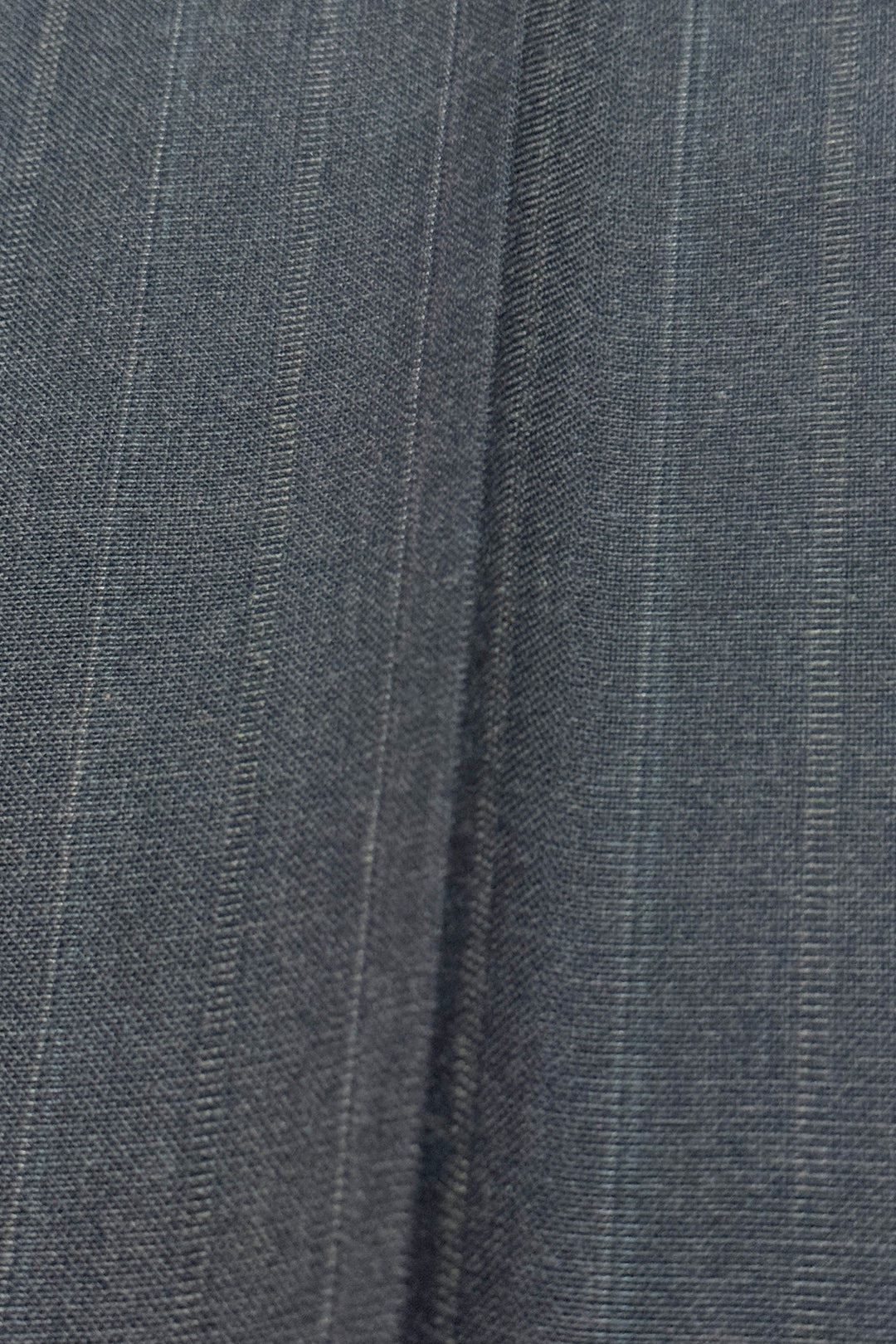 1980’S GALLERY SOFTWEAR MADE IN USA GRAY PINSTRIPE HIGH WAISTED PLEATED TROUSER PANTS 28 X 32