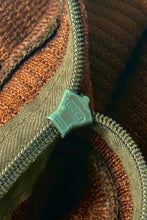 Cargar imagen en el visor de la galería, 1970’S PLAYBOY OF MIAMI CROPPED GRADIENT ZIP KNIT S/S B.D. SHIRT SMALL
