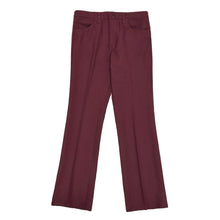 Load image into Gallery viewer, 1990’S WRANGLER WRANCHER MAROON WESTERN BOOTCUT PANTS 36 X 34
