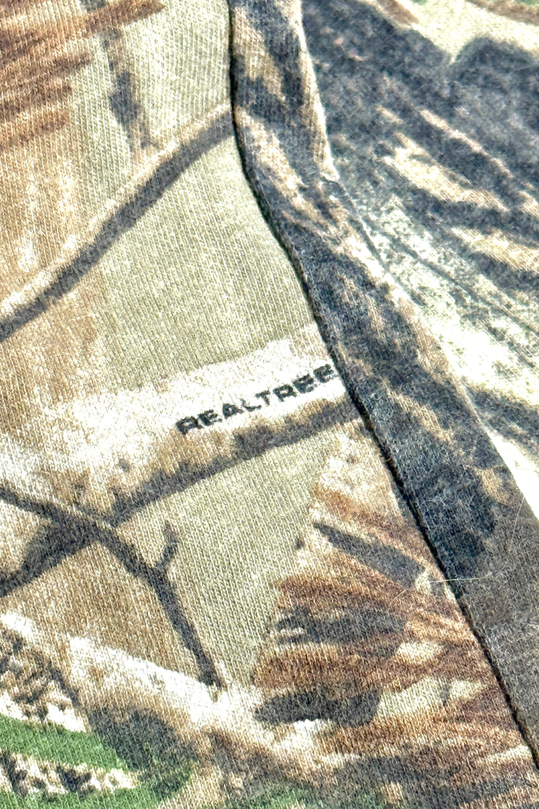 2000’S REALTREE ®️ FADED HUNTING CAMO POCKET L/S T-SHIRT XXL