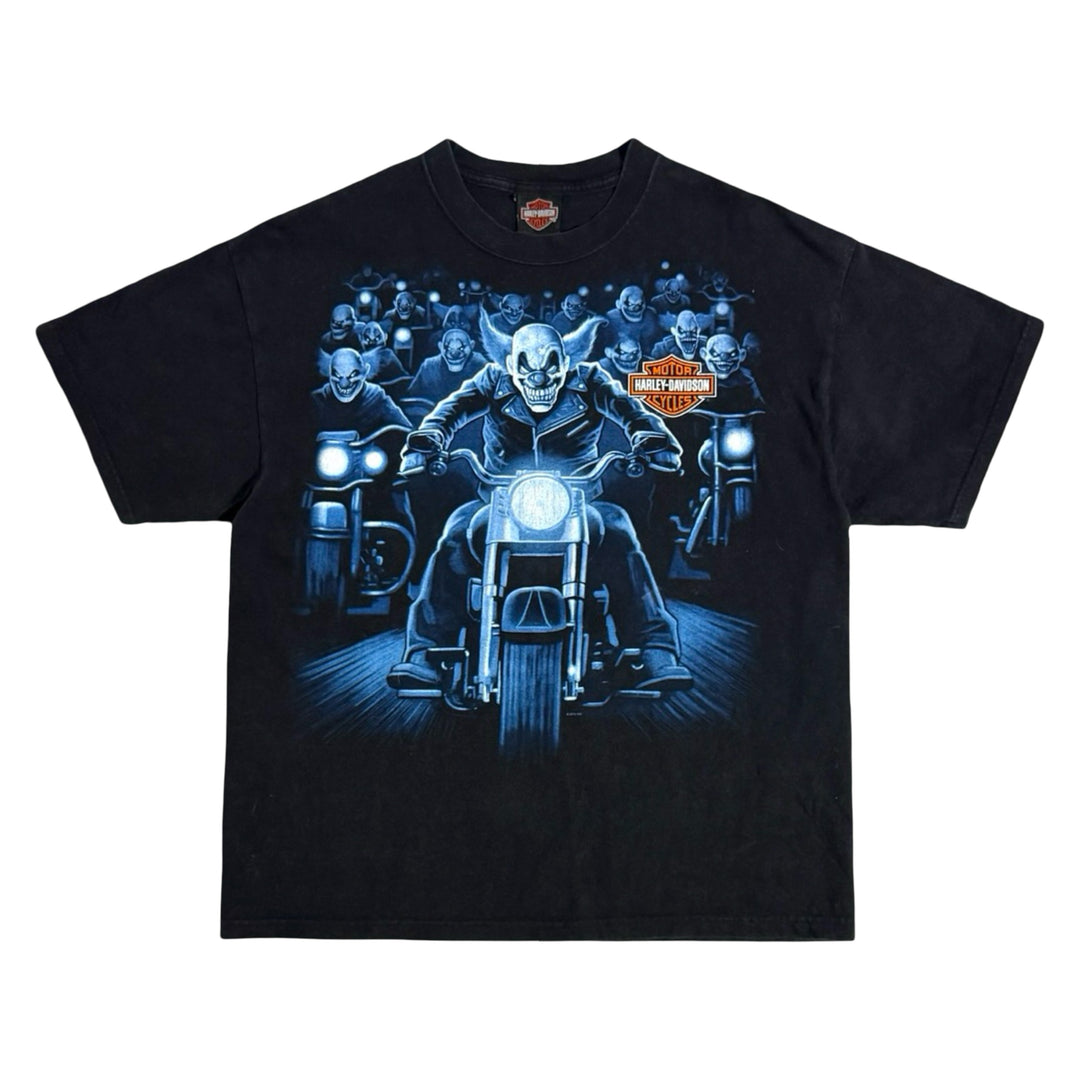 2000’S HARLEY DAVIDSON LAS VEGAS MADE IN USA CLOWNS S/S T-SHIRT X-LARGE
