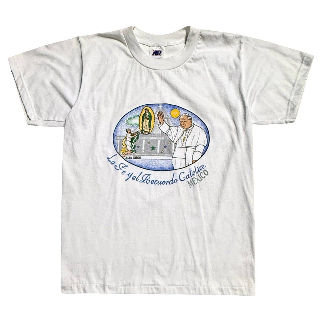 1980’S DEADSTOCK POPE JOHN PAUL II GUADALUPE S/S T-SHIRT MEDIUM