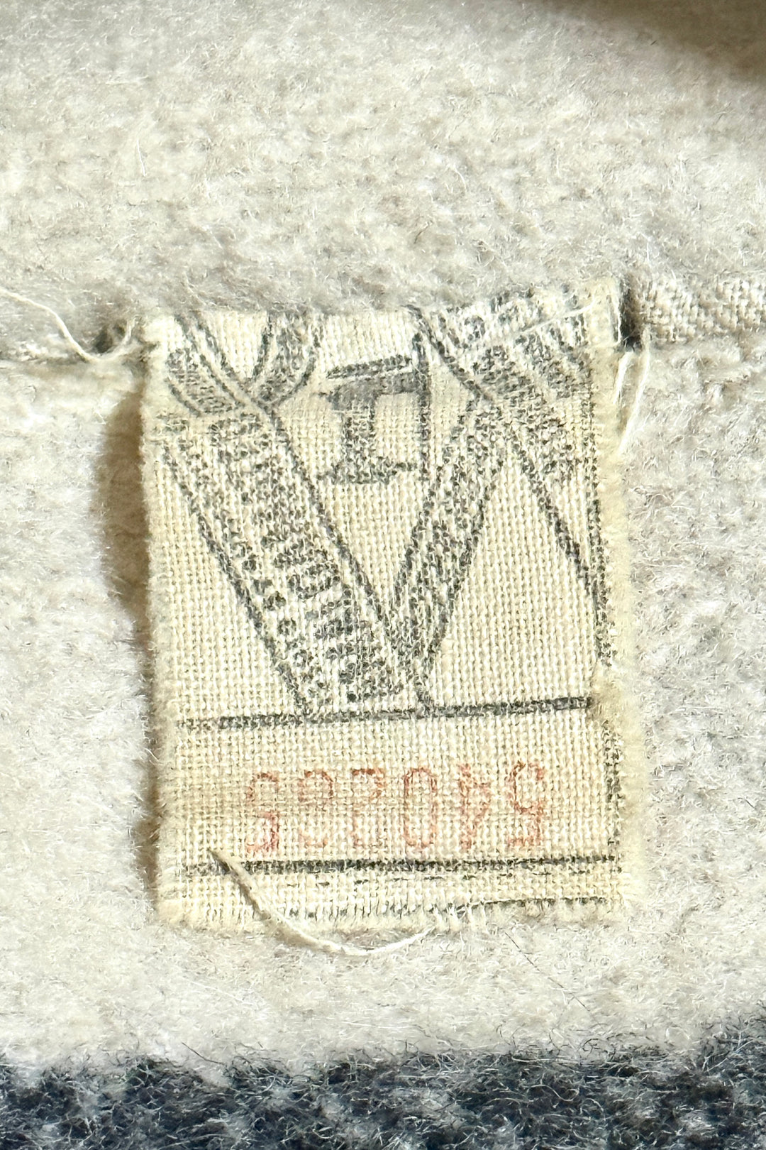 1950’S LAND N LAKES UNION MADE IN USA WESTERN FARIBAULT WOOLEN MILLS STRIPED BLANKET JACKET LARGE