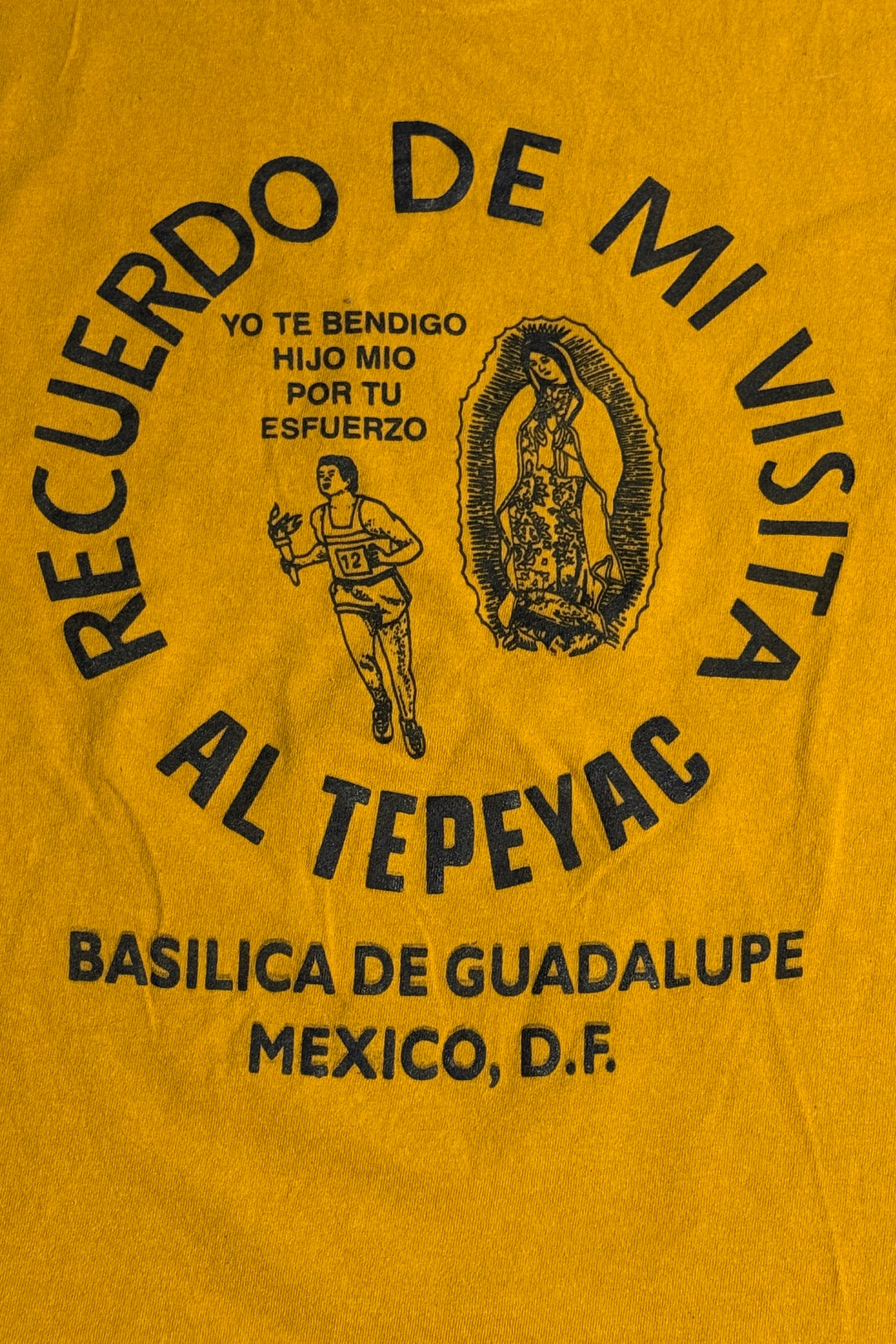 1980’S DEADSTOCK BASILICA DE GUADALUPE S/S T-SHIRT LARGE