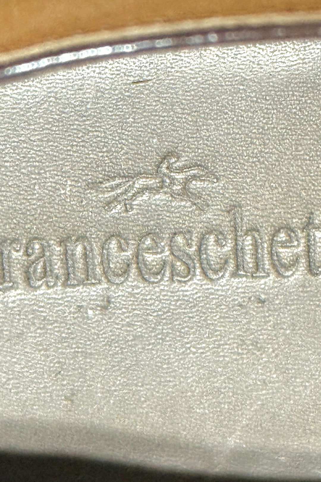 1990’S FRANCESCHETTI MADE IN ITALY WOVEN LEATHER DERBY SHOES 42 US 9.5