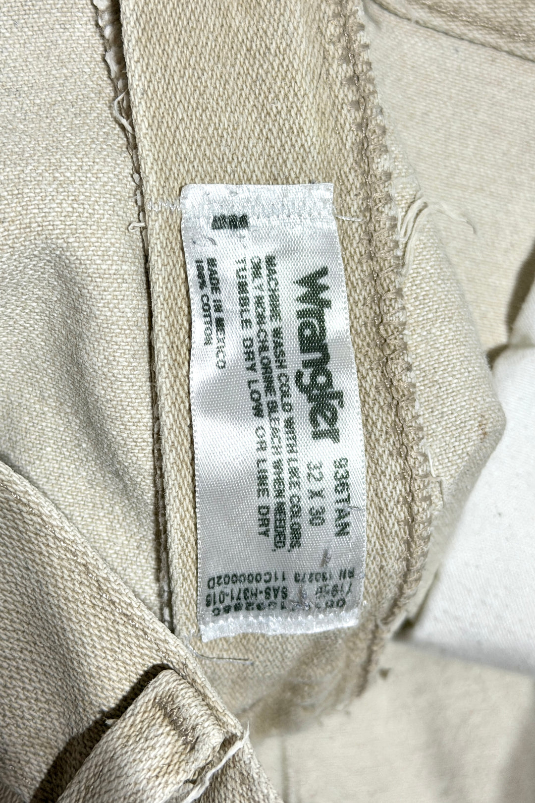 2000’S WRANGLER 936 TAN WESTERN BOOTCUT DENIM JEANS 32 X 30