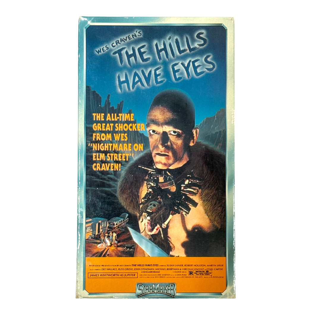 THE HILLS HAVE EYES VHS TAPE