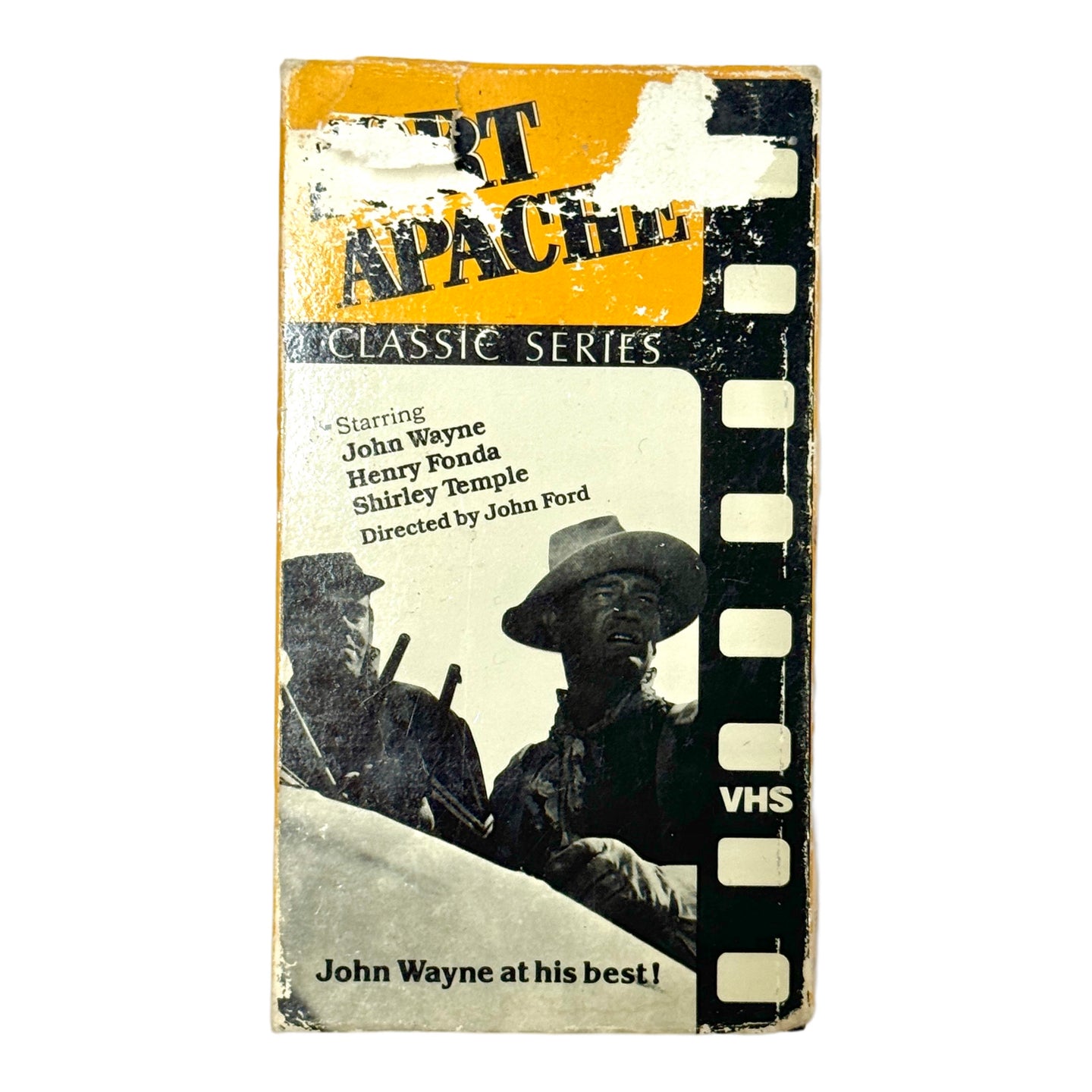 FORT APACHE VHS TAPE