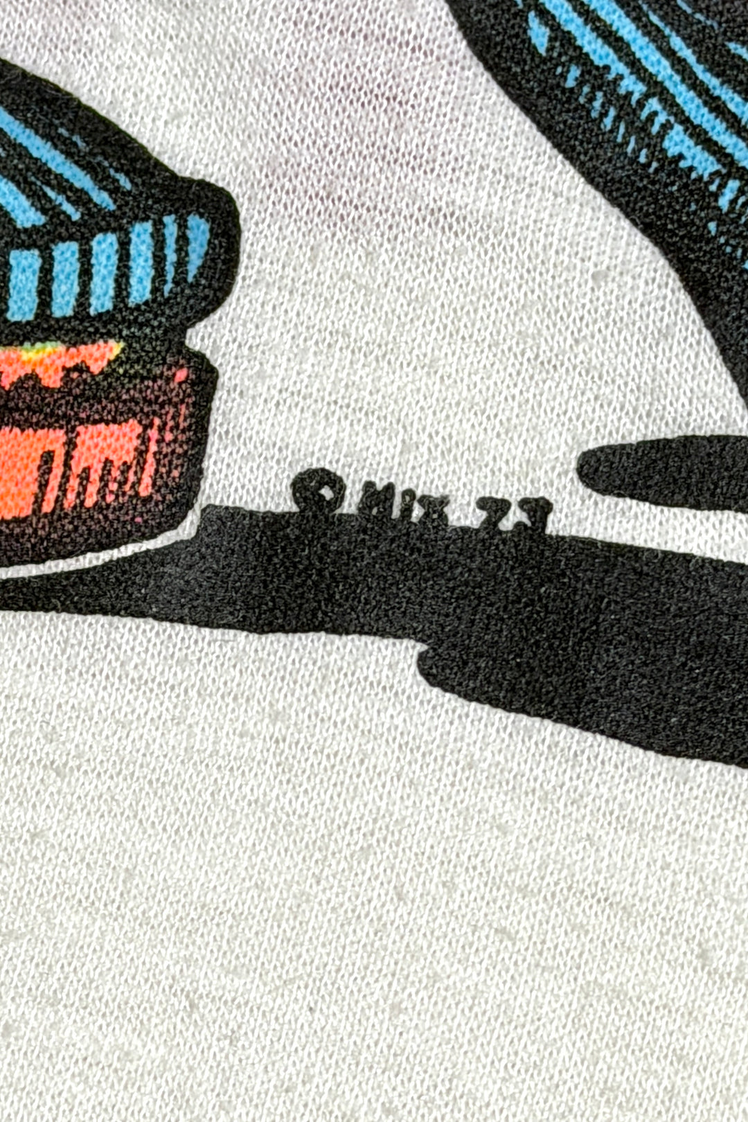 1970’S ROACH STUDIOS MADE IN USA WIZ “LET’S BOOGIE” HEADSHOP SCREENPRINTED S/S T-SHIRT MEDIUM