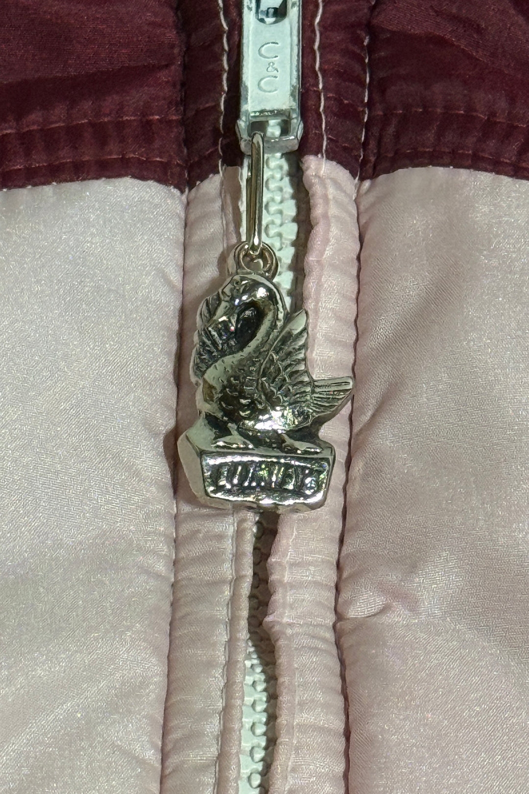 1970’S COMFY MADE IN USA CROPPED WESTERN QUILTED GOOSE DOWN JACKET MEDIUM