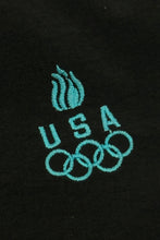 Load image into Gallery viewer, 1980’S USA OLYMPICS CONTRAST 4.5 INCH ATHLETIC SHORTS 34
