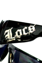 Cargar imagen en el visor de la galería, 2000’S LOCS BIG OLD ENGLISH LOGO WRAP AROUND SUNGLASSES
