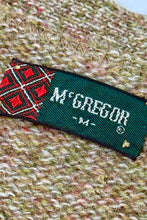 Load image into Gallery viewer, 1960’S MCGREGOR MADE IN USA CROPPED WOOL CARDIGAN SWEATER MEDIUM
