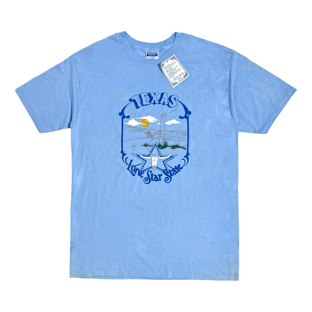 1980’S DEADSTOCK THE LONE STAR STATE MADE IN USA S/S T-SHIRT X-LARGE