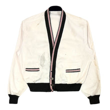 Load image into Gallery viewer, 1960’S LEE LEESURE WEAR UNION MADE IN USA THRASHED CROPPED CARDIGAN JACKET MEDIUM
