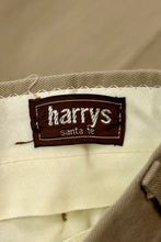 Load image into Gallery viewer, 1970’S HARRY’S OF SANTA FE MADE IN USA FLAT FRONT KHAKI CHINO PANTS 34 X 32
