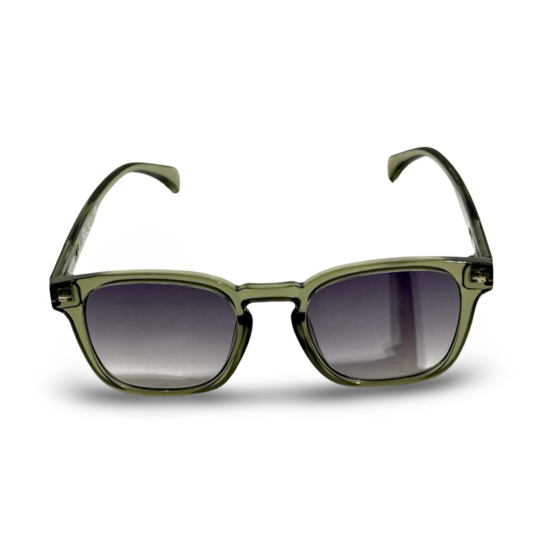 2000’S OLIVE GRAY GRADIENT LENS SQUARE SUNGLASSES