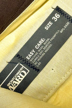 Cargar imagen en el visor de la galería, 1970’S MONTGOMERY WARD MADE IN USA BOOTCUT PANTS 34 X 30
