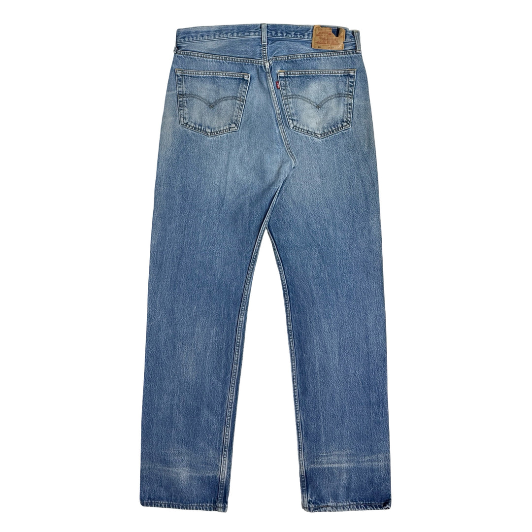 1990’S LEVI’S 501 PERFECT WASH FADED DENIM JEANS 36 X 36